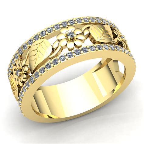 women's rings gold band